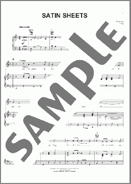 Satin Sheets(Jeanne Pruett) 楽譜 ピアノ & ボーカル & ギター ダウンロード