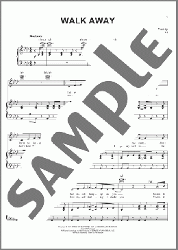 Walk Away(Joe Walsh/The James Gang) 楽譜 ピアノ & ボーカル & ギター ダウンロード