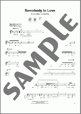 Somebody To Love(Jefferson Airplane) 楽譜 メロディ ダウンロード