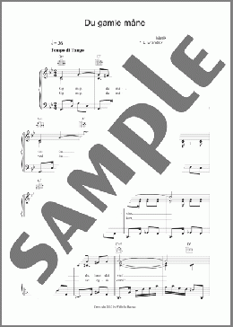 Du Gamle Mane(Kai Normann Andersen) 楽譜 その他 ダウンロード