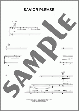 Savior Please(Josh Wilson) 楽譜 ピアノ & ボーカル & ギター ダウンロード
