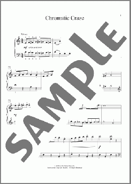 Chromatic Craze(Carolyn C. Setliff) 楽譜 ピアノ（ソロ） ダウンロード