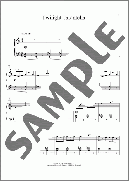 Twilight Tarantella(Glenda Austin) 楽譜 ピアノ（ソロ） ダウンロード