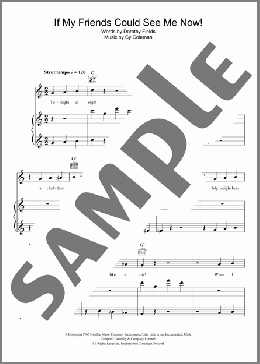 If My Friends Could See Me Now(Cy Coleman/Sweet Charity (Musical)) 楽譜 その他 ダウンロード