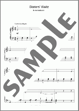 The Skater's Waltz(Emile Waldteufel) 楽譜 ピアノ（ソロ） ダウンロード
