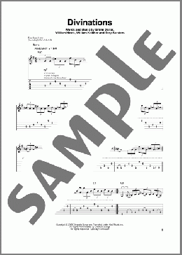 Divinations(Mastodon) 楽譜 ギタースコア ダウンロード