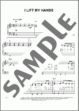 I Lift My Hands(Chris Tomlin) 楽譜 ピアノ（ソロ） ダウンロード