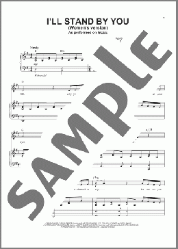 I'll Stand By You(Glee (TV Series)/Glee Cast/The Pretenders) 楽譜 ピアノ & ボーカル ダウンロード