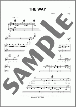 The Way(Jeremy Camp) 楽譜 ピアノ & ボーカル & ギター ダウンロード