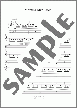 Morning Star Etude(Randall Hartsell) 楽譜 ピアノ（ソロ） ダウンロード