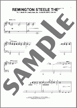 Remington Steele Theme(Henry Mancini/TV Theme Song) 楽譜 ピアノ（ソロ） ダウンロード
