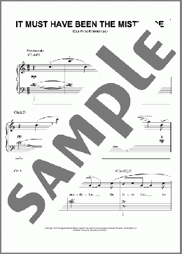 It Must Have Been The Mistletoe (Our First Christmas) (arr. Phillip Keveren)(Barbara Mandrell) 楽譜 ピアノ（ソロ） ダウンロード