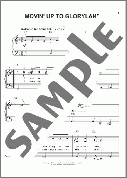 Movin' Up To Gloryland(Lee Roy Abernathy) 楽譜 ピアノ（ソロ） ダウンロード