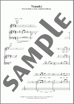 Thankful(Rumer) 楽譜 その他 ダウンロード