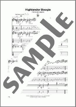 Highlander Boogie(The Hellecasters) 楽譜 ギター（ソロ） ダウンロード