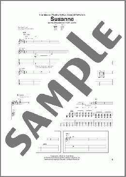Susanne(Weezer) 楽譜 ギター（ソロ） ダウンロード