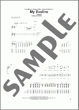 My Evaline(Weezer) 楽譜 ギター（ソロ） ダウンロード