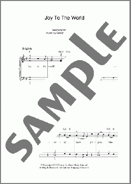 Joy To The World(Isaac Watts) 楽譜 ピアノ（ソロ） ダウンロード
