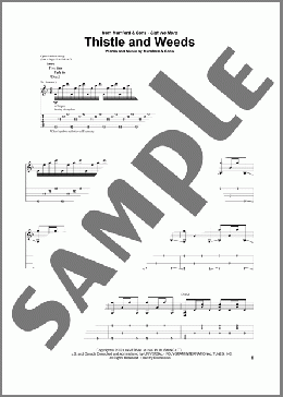 Thistle And Weeds(Mumford & Sons) 楽譜 ギター（ソロ） ダウンロード