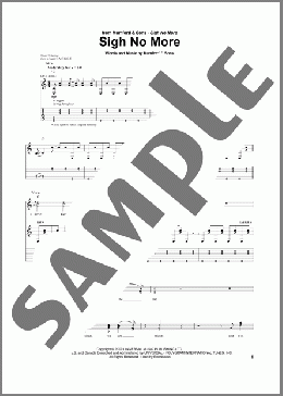 Sigh No More(Mumford & Sons) 楽譜 ギター（ソロ） ダウンロード