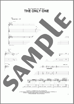 The Only One(The Black Keys) 楽譜 ギター（ソロ） ダウンロード