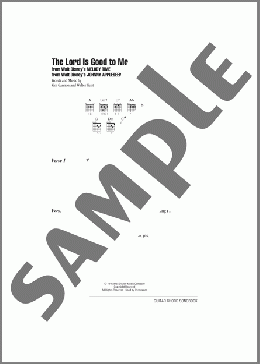 The Lord Is Good To Me (from Johnny Appleseed)(Kim Gannon) 楽譜 ギター（コード） ダウンロード