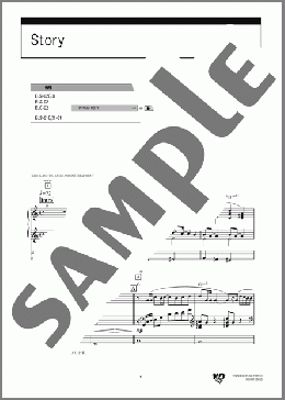 Story [STAGEA オーケストラサウンドで弾く 5級 Vol.1 J-POPメロディーズ ～チェリー～](AI) 楽譜 エレクトーン（ソロ） 5級 ダウンロード 定額サブスク