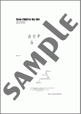 Some Children See Him(Wihla Hutson) 楽譜 ギター（コード） ダウンロード