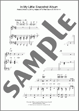 In My Little Snapshot Album(George Formby) 楽譜 その他 ダウンロード