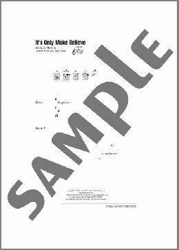 It's Only Make Believe(Conway Twitty/Glen Campbell) 楽譜 ギター（コード） ダウンロード
