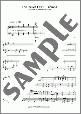 The Belles Of St. Trinians(Malcolm Arnold) 楽譜 ピアノ（ソロ） ダウンロード