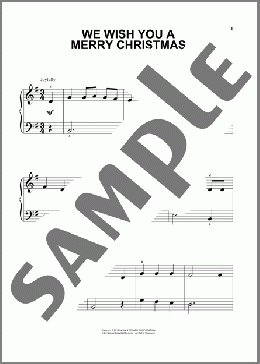 We Wish You A Merry Christmas(Traditional English Folksong) 楽譜 その他 ダウンロード