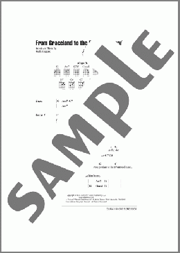 From Graceland To The Promised Land(Merle Haggard) 楽譜 ギター（コード） ダウンロード