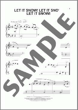 Let It Snow! Let It Snow! Let It Snow!(Sammy Cahn) 楽譜 その他 ダウンロード