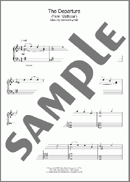 The Departure (from Gattaca)(Michael Nyman) 楽譜 ピアノ（ソロ） ダウンロード