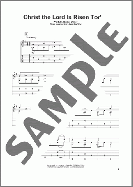 Christ The Lord Is Risen Today(Charles Wesley) 楽譜 ギター（その他） ダウンロード