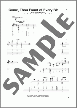 Come, Thou Fount Of Every Blessing(Robert Robinson) 楽譜 ギター（その他） ダウンロード