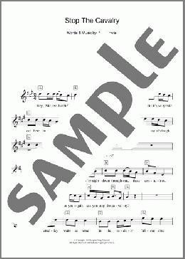 Stop The Cavalry(Jona Lewie) 楽譜 その他 ダウンロード