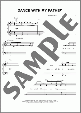 Dance With My Father(Richard Marx/Luther Vandross) 楽譜 ピアノ（ソロ） ダウンロード