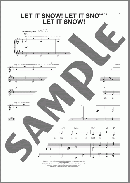 Let It Snow! Let It Snow! Let It Snow!(Martina McBride) 楽譜 ピアノ & ボーカル ダウンロード