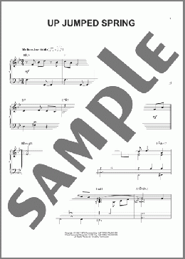 Up Jumped Spring (arr. Brent Edstrom)(Freddie Hubbard) 楽譜 ピアノ（ソロ） ダウンロード