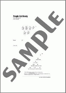 People Get Ready(Bob Marley/Rod Stewart/Curtis Mayfield) 楽譜 ギター（コード） ダウンロード