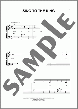 Sing To The King(Billy Foote) 楽譜 その他 ダウンロード