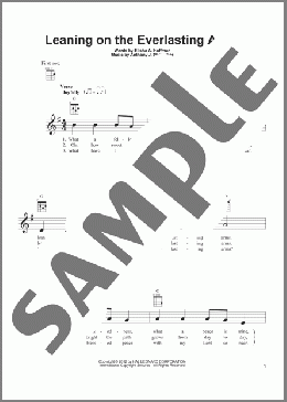 Leaning On The Everlasting Arms(Anthony J. Showalter) 楽譜 ウクレレ（弾き語り） ダウンロード