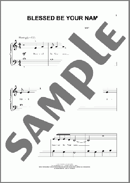Blessed Be Your Name(Tree63/Matt Redman) 楽譜 その他 ダウンロード
