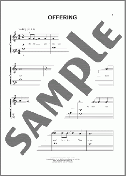 Offering(Paul Baloche) 楽譜 その他 ダウンロード