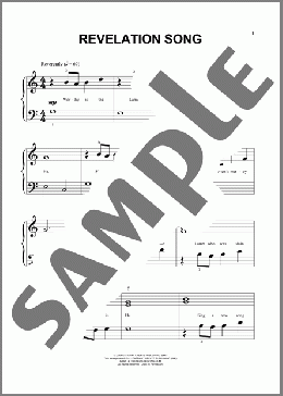 Revelation Song(Phillips, Craig & Dean) 楽譜 その他 ダウンロード