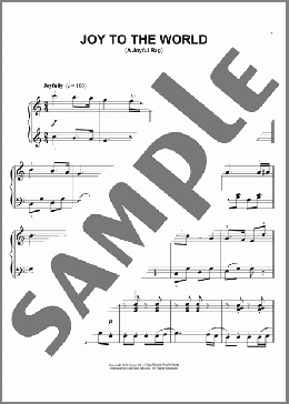Joy To The World [Ragtime version] (arr. Phillip Keveren)(Isaac Watts) 楽譜 ピアノ（ソロ） ダウンロード