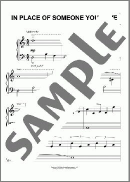 In Place Of Someone You Love(Carter Burwell/Twilight (Movie)) 楽譜 ピアノ（ソロ） ダウンロード