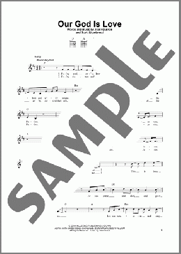 Our God Is Love(Hillsong Worship) 楽譜 メロディ ダウンロード